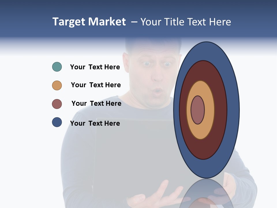 Anxiety Emotional Computer PowerPoint Template