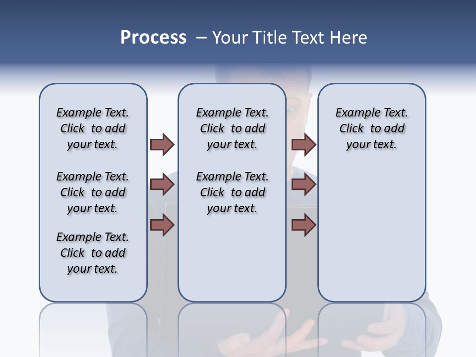 Anxiety Emotional Computer PowerPoint Template