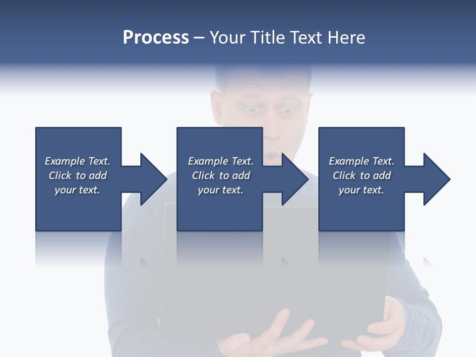 Anxiety Emotional Computer PowerPoint Template