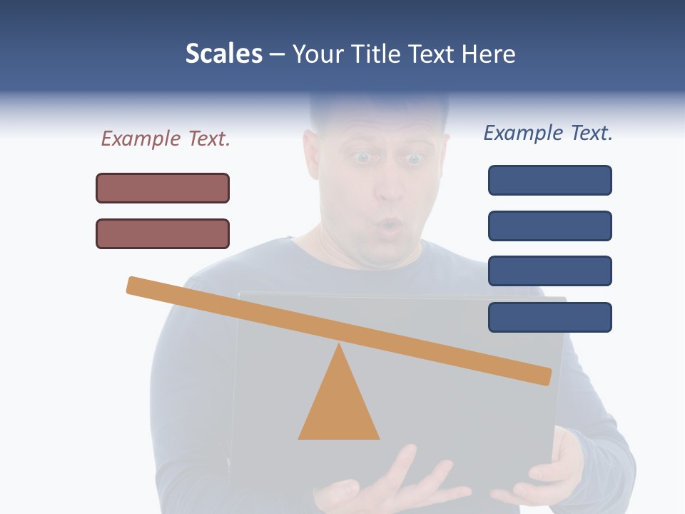 Anxiety Emotional Computer PowerPoint Template