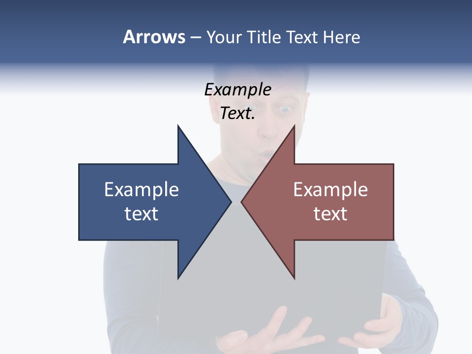 Anxiety Emotional Computer PowerPoint Template