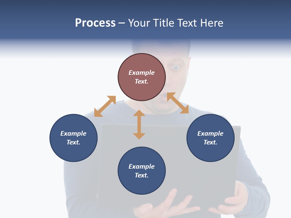 Anxiety Emotional Computer PowerPoint Template