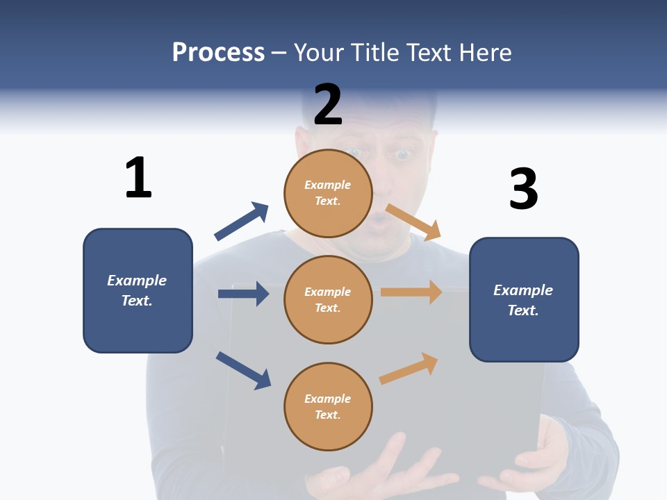 Anxiety Emotional Computer PowerPoint Template