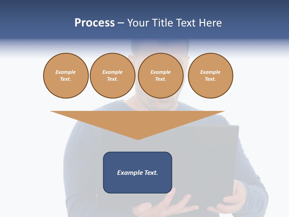 Anxiety Emotional Computer PowerPoint Template