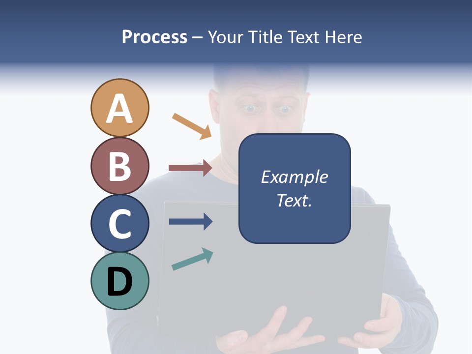 Anxiety Emotional Computer PowerPoint Template