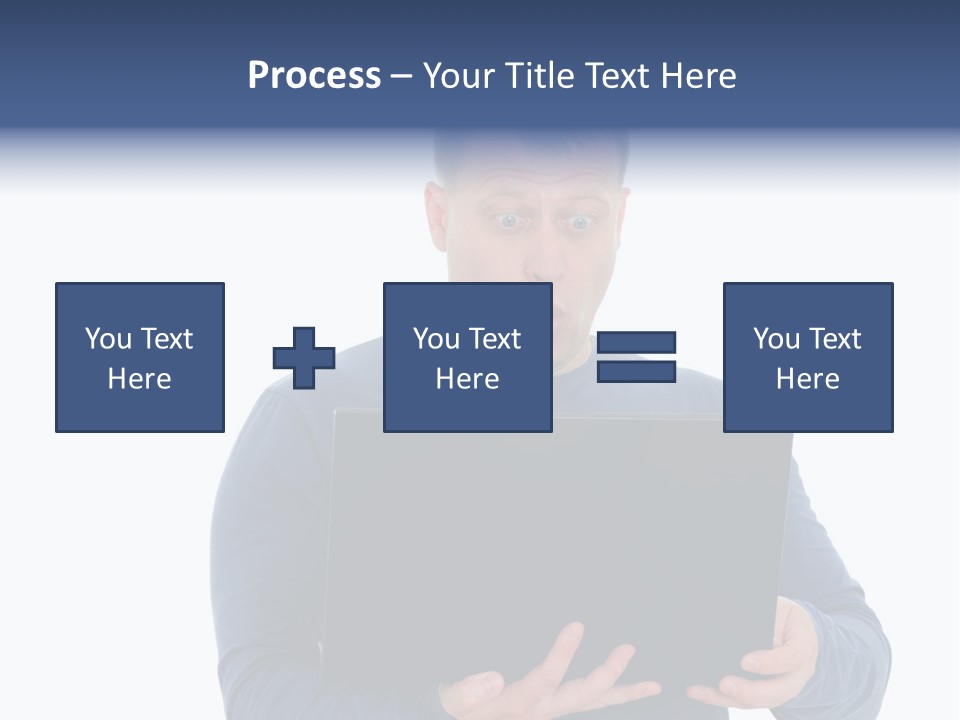 Anxiety Emotional Computer PowerPoint Template