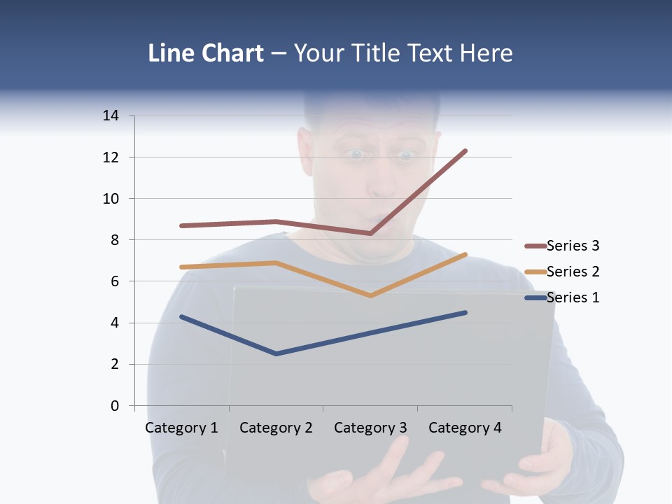 Anxiety Emotional Computer PowerPoint Template