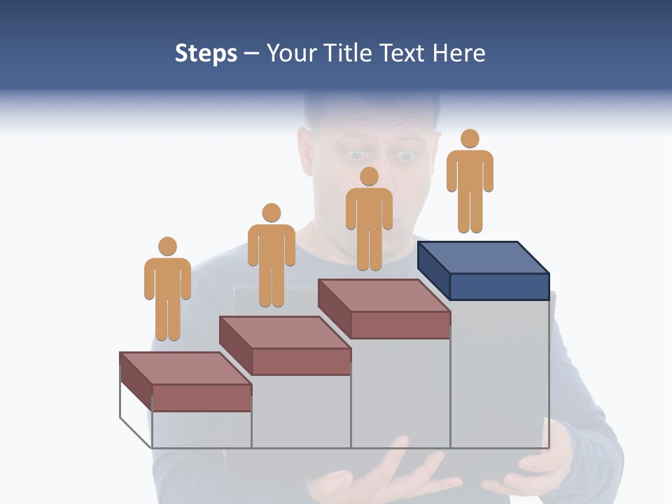 Anxiety Emotional Computer PowerPoint Template