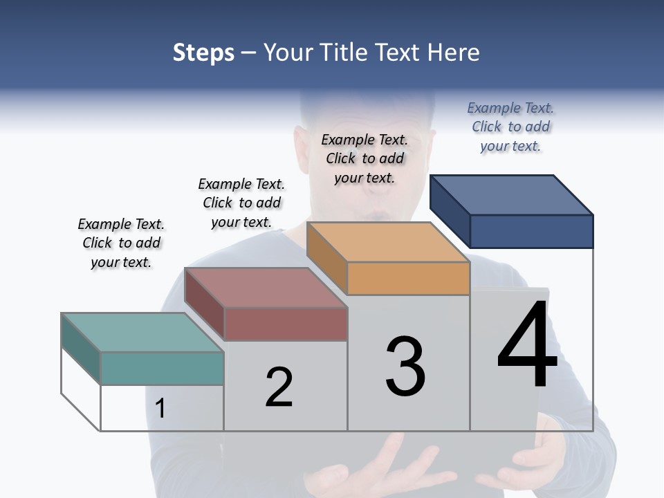 Anxiety Emotional Computer PowerPoint Template