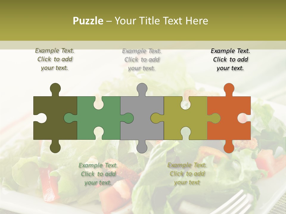 Restaurant Fresh Natural PowerPoint Template