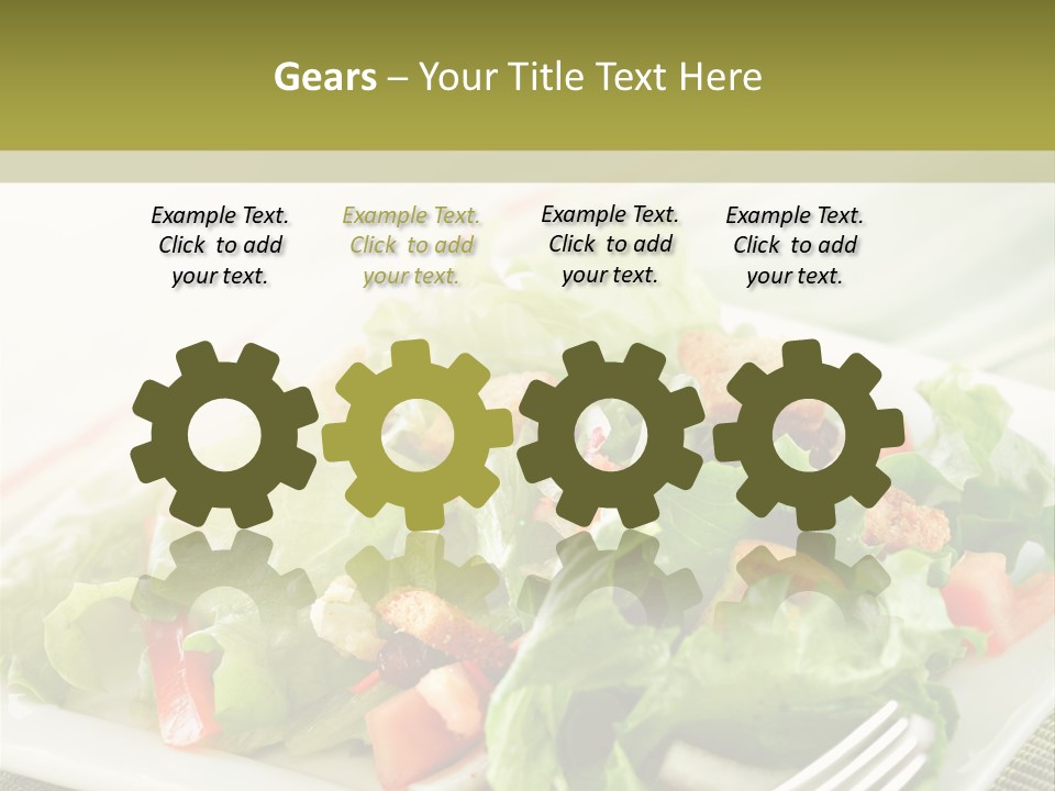 Restaurant Fresh Natural PowerPoint Template