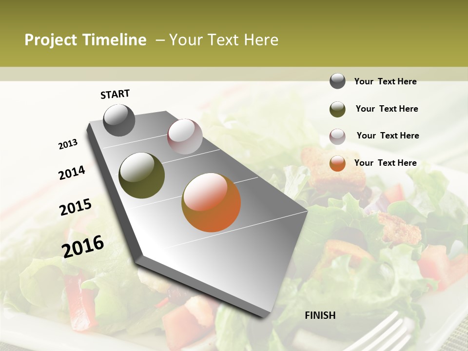 Restaurant Fresh Natural PowerPoint Template