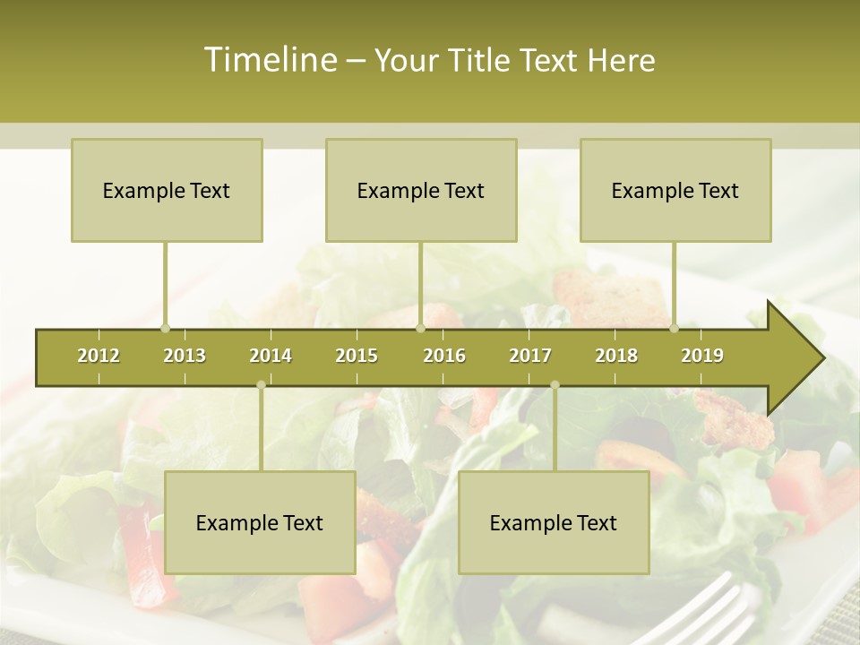 Restaurant Fresh Natural PowerPoint Template