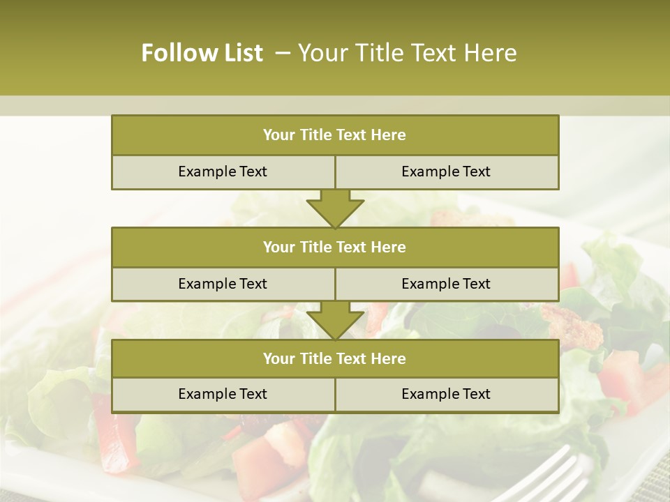 Restaurant Fresh Natural PowerPoint Template