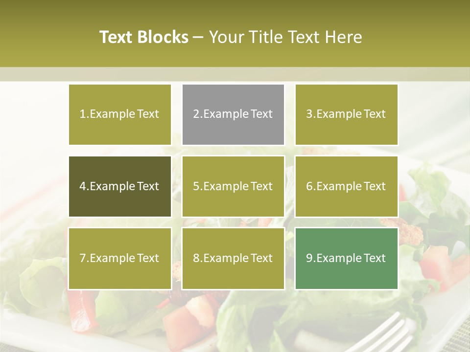 Restaurant Fresh Natural PowerPoint Template