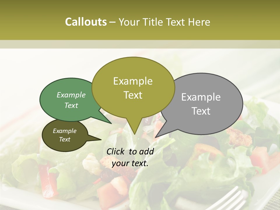 Restaurant Fresh Natural PowerPoint Template
