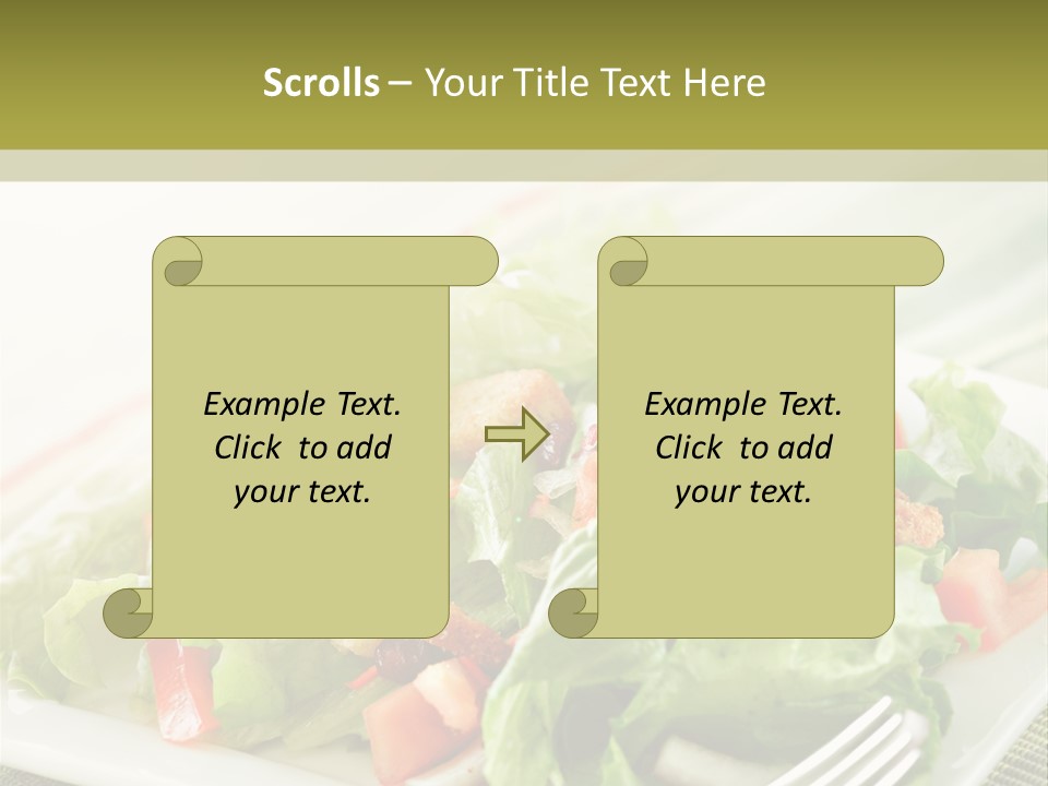 Restaurant Fresh Natural PowerPoint Template