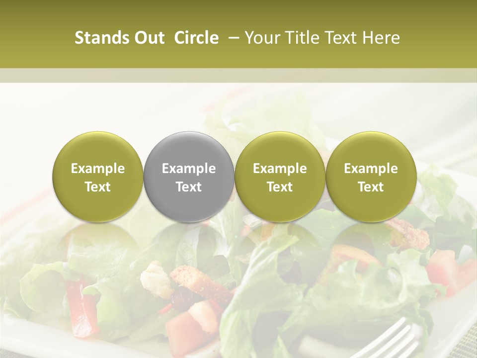 Restaurant Fresh Natural PowerPoint Template