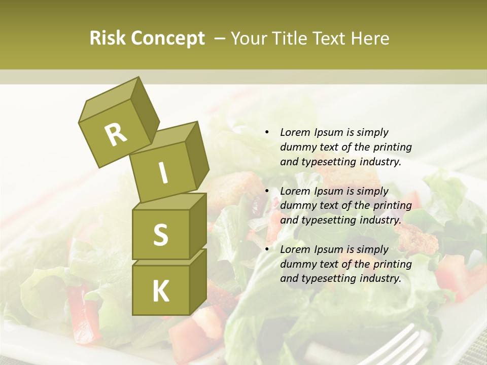 Restaurant Fresh Natural PowerPoint Template