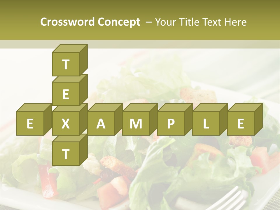 Restaurant Fresh Natural PowerPoint Template