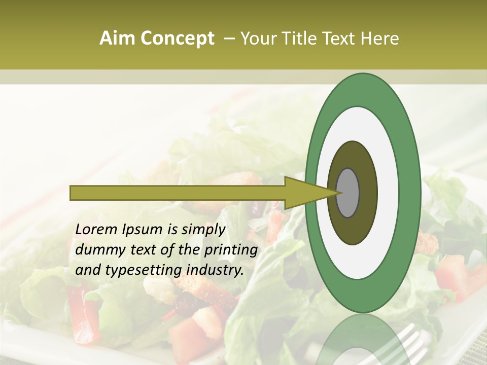 Restaurant Fresh Natural PowerPoint Template