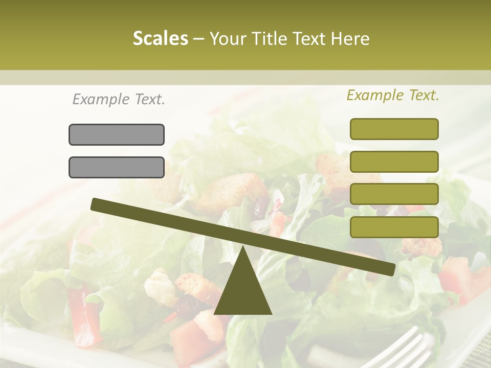 Restaurant Fresh Natural PowerPoint Template