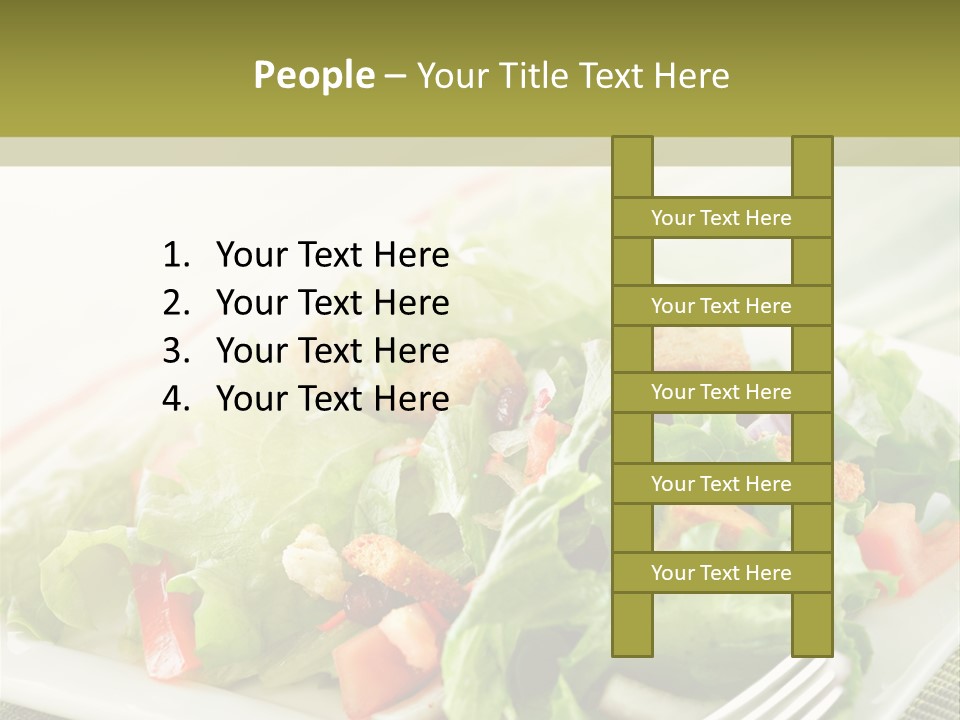 Restaurant Fresh Natural PowerPoint Template