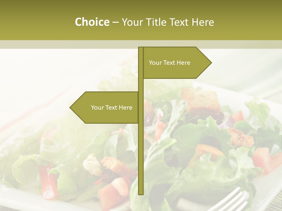 Restaurant Fresh Natural PowerPoint Template