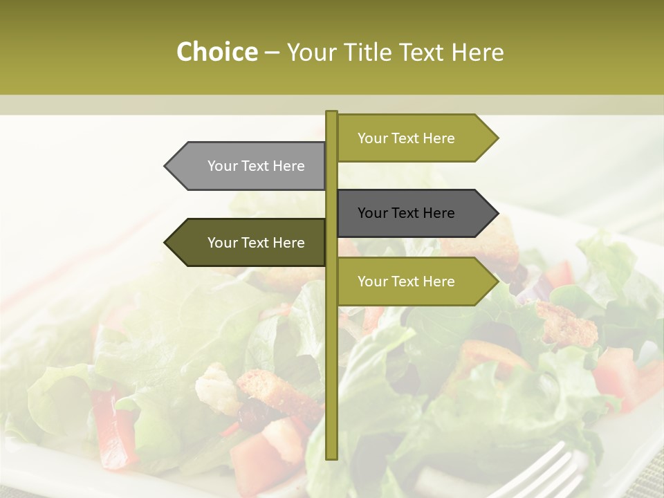 Restaurant Fresh Natural PowerPoint Template