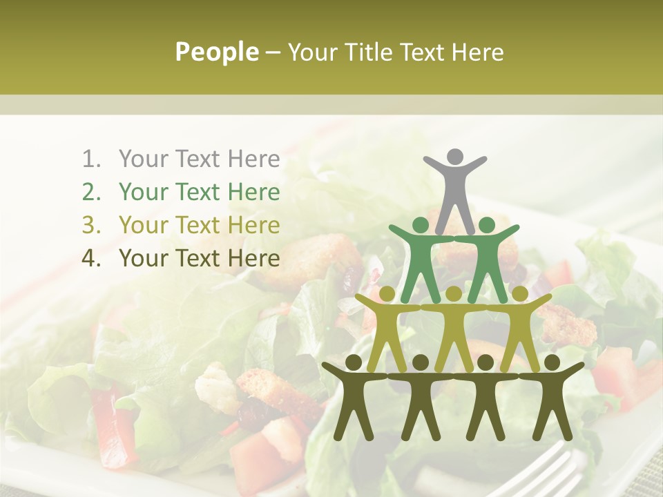 Restaurant Fresh Natural PowerPoint Template