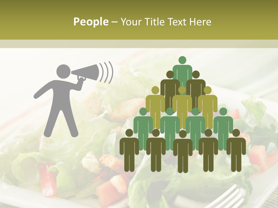 Restaurant Fresh Natural PowerPoint Template