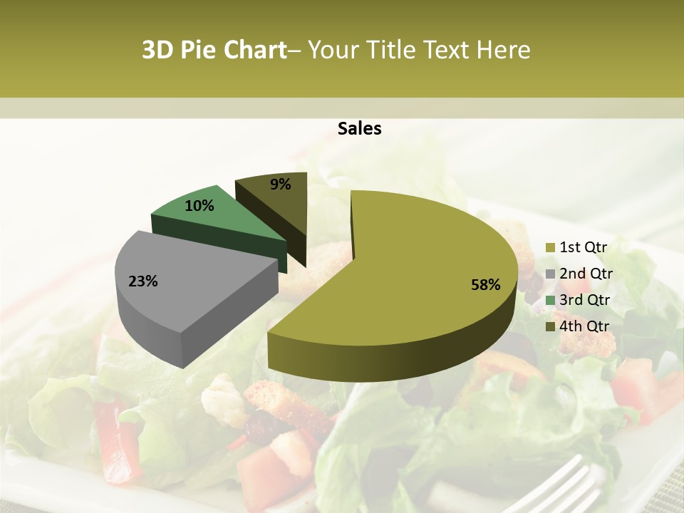 Restaurant Fresh Natural PowerPoint Template