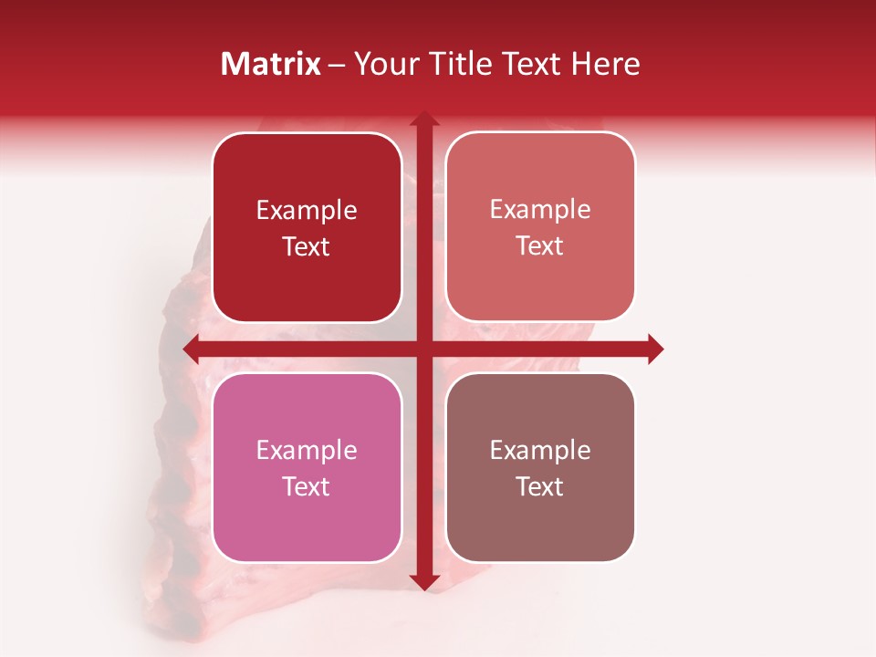 Single Beef Color PowerPoint Template