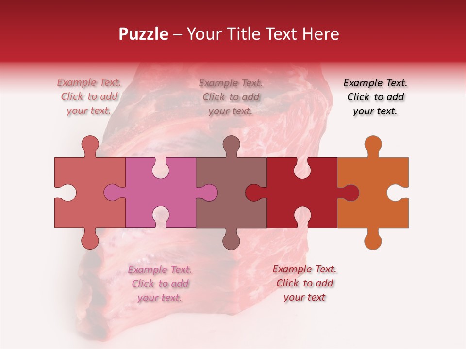 Single Beef Color PowerPoint Template