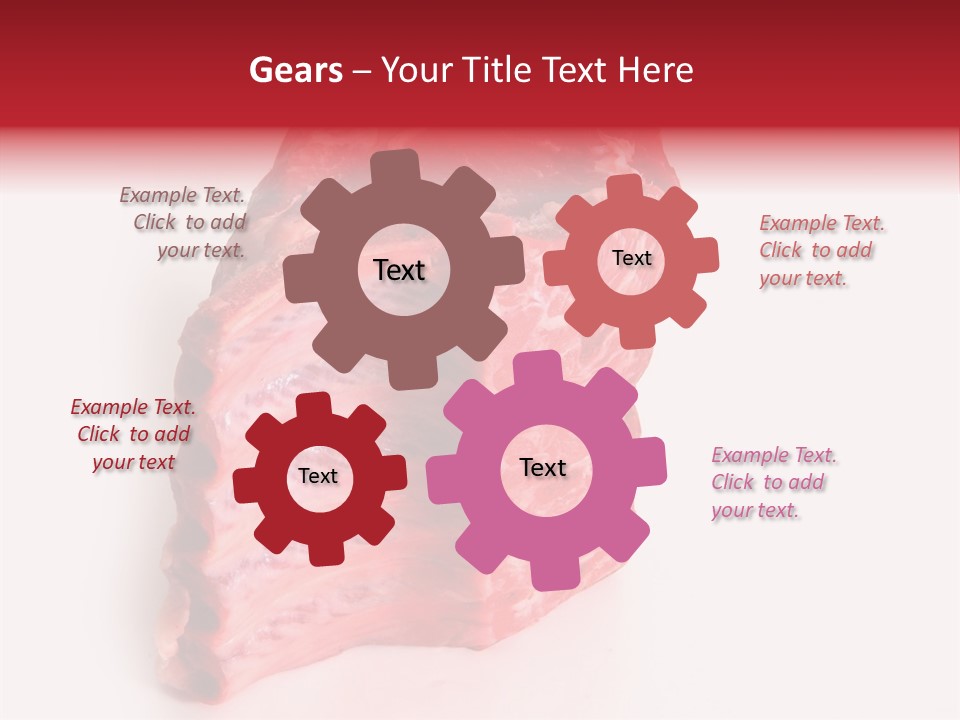 Single Beef Color PowerPoint Template