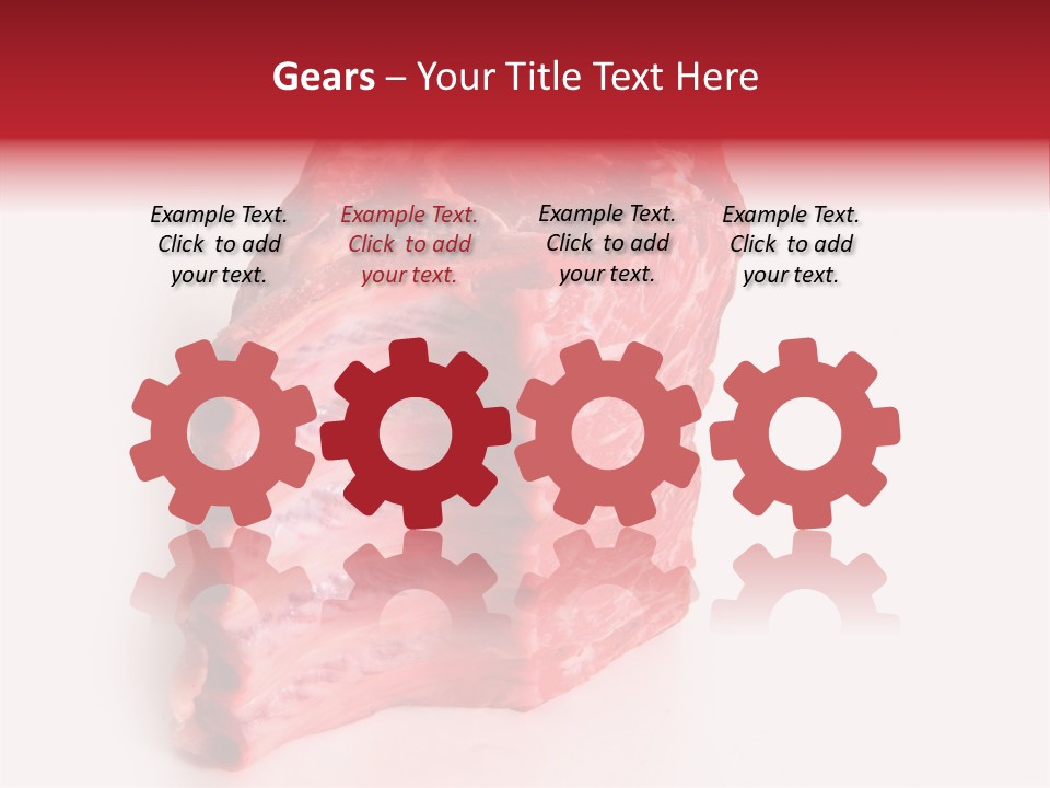 Single Beef Color PowerPoint Template