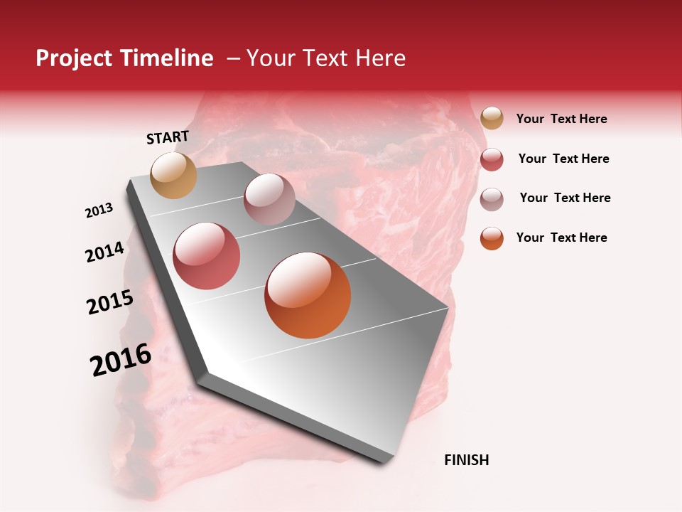 Single Beef Color PowerPoint Template