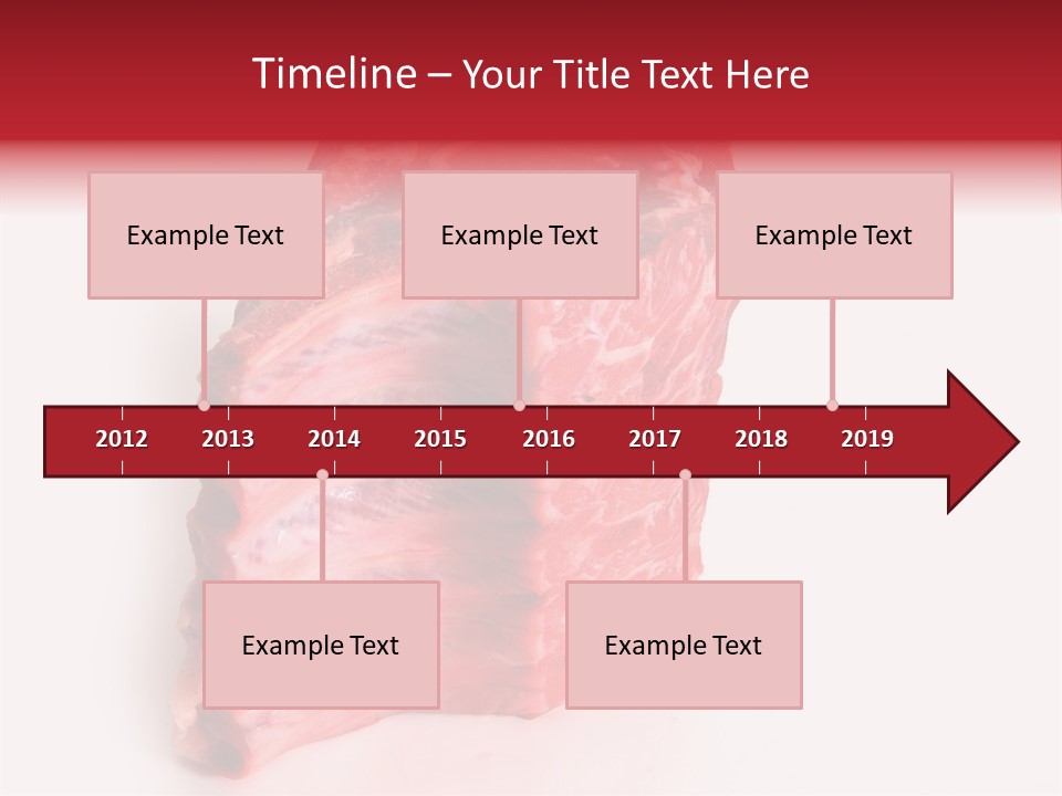Single Beef Color PowerPoint Template