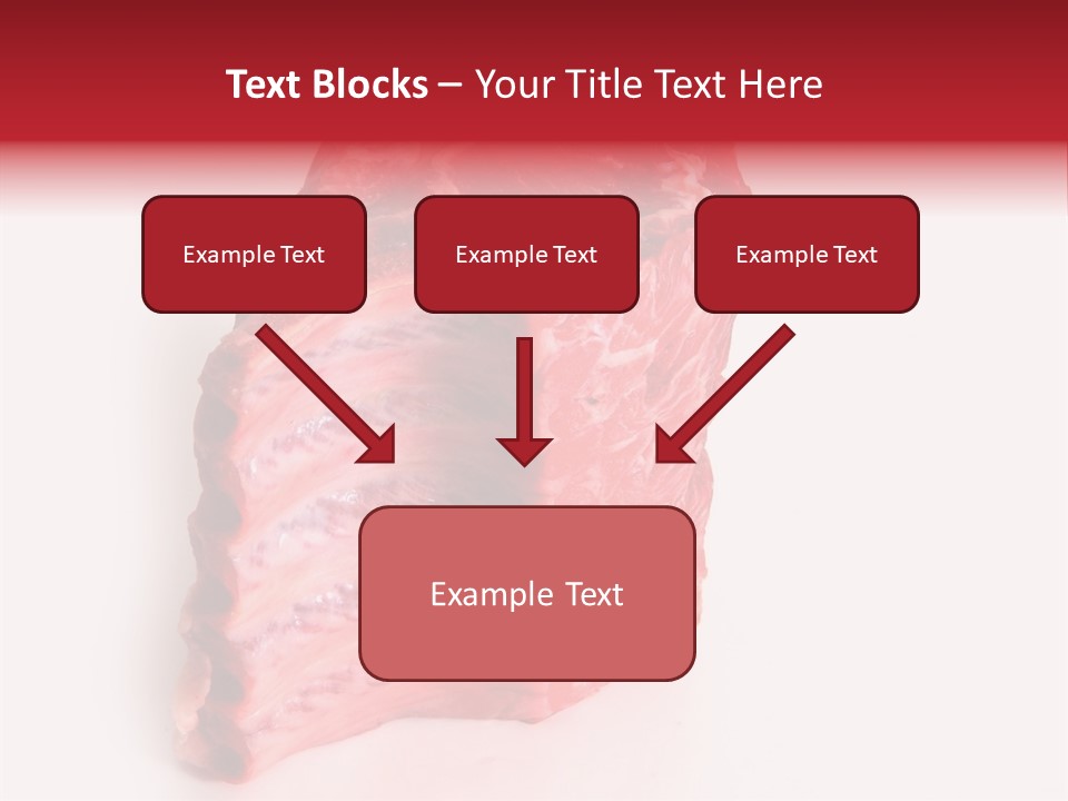 Single Beef Color PowerPoint Template