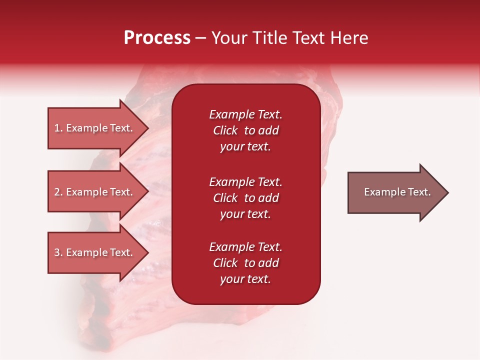 Single Beef Color PowerPoint Template