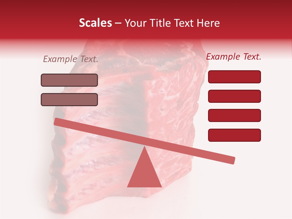 Single Beef Color PowerPoint Template