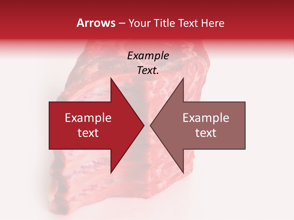 Single Beef Color PowerPoint Template