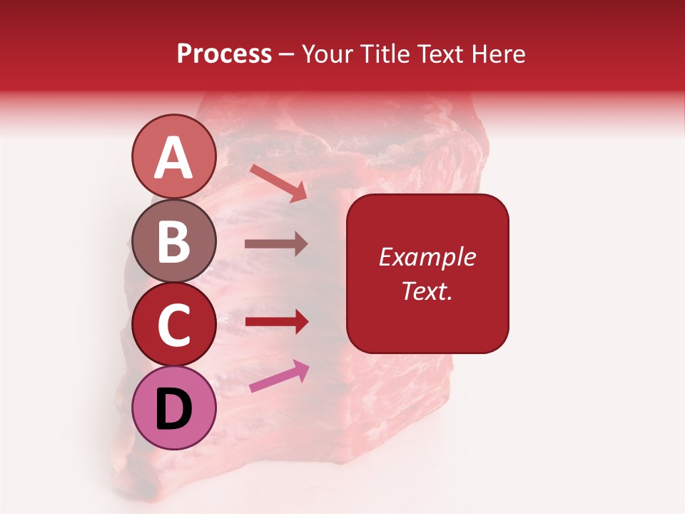 Single Beef Color PowerPoint Template