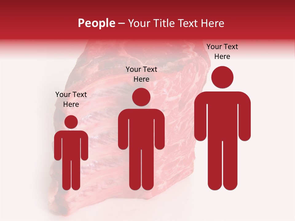 Single Beef Color PowerPoint Template