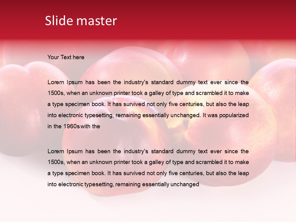 Nutrition Diet Lush PowerPoint Template