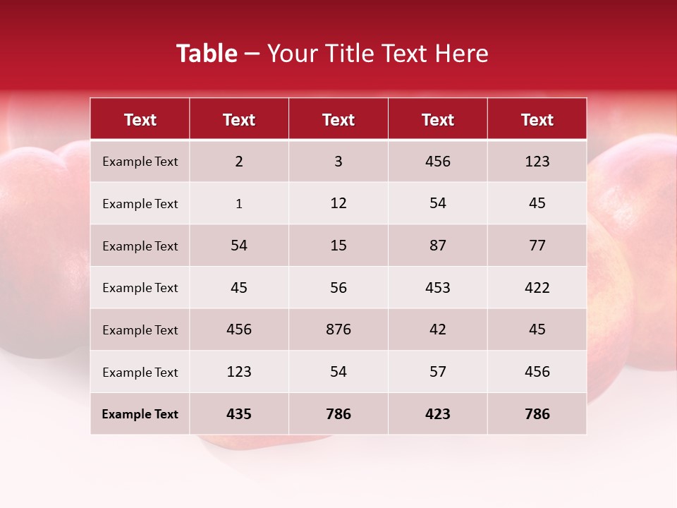 Nutrition Diet Lush PowerPoint Template