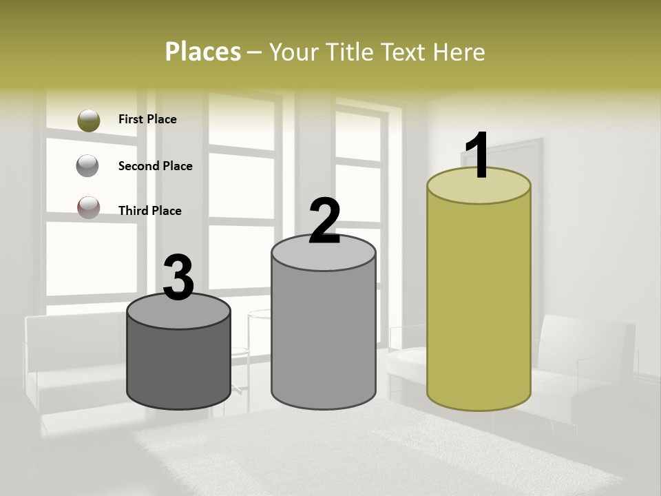 Light Apartment Architecture PowerPoint Template