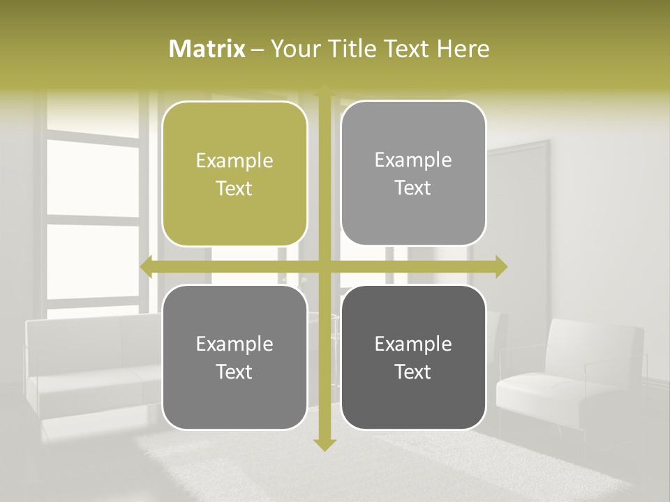 Light Apartment Architecture PowerPoint Template
