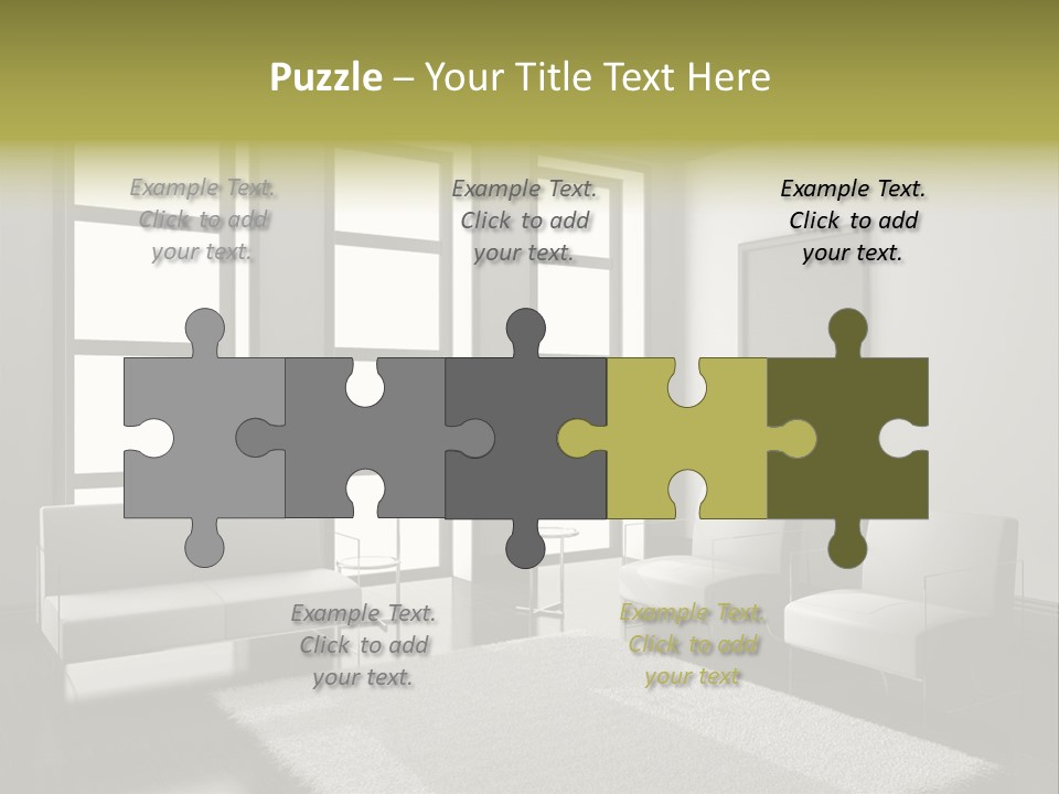Light Apartment Architecture PowerPoint Template