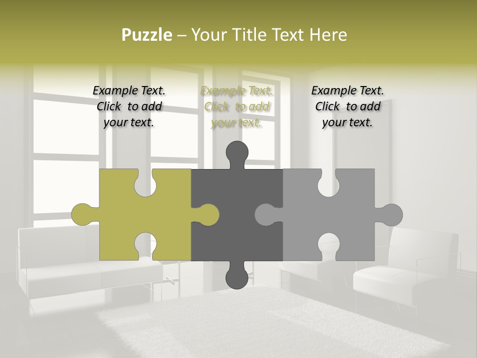 Light Apartment Architecture PowerPoint Template